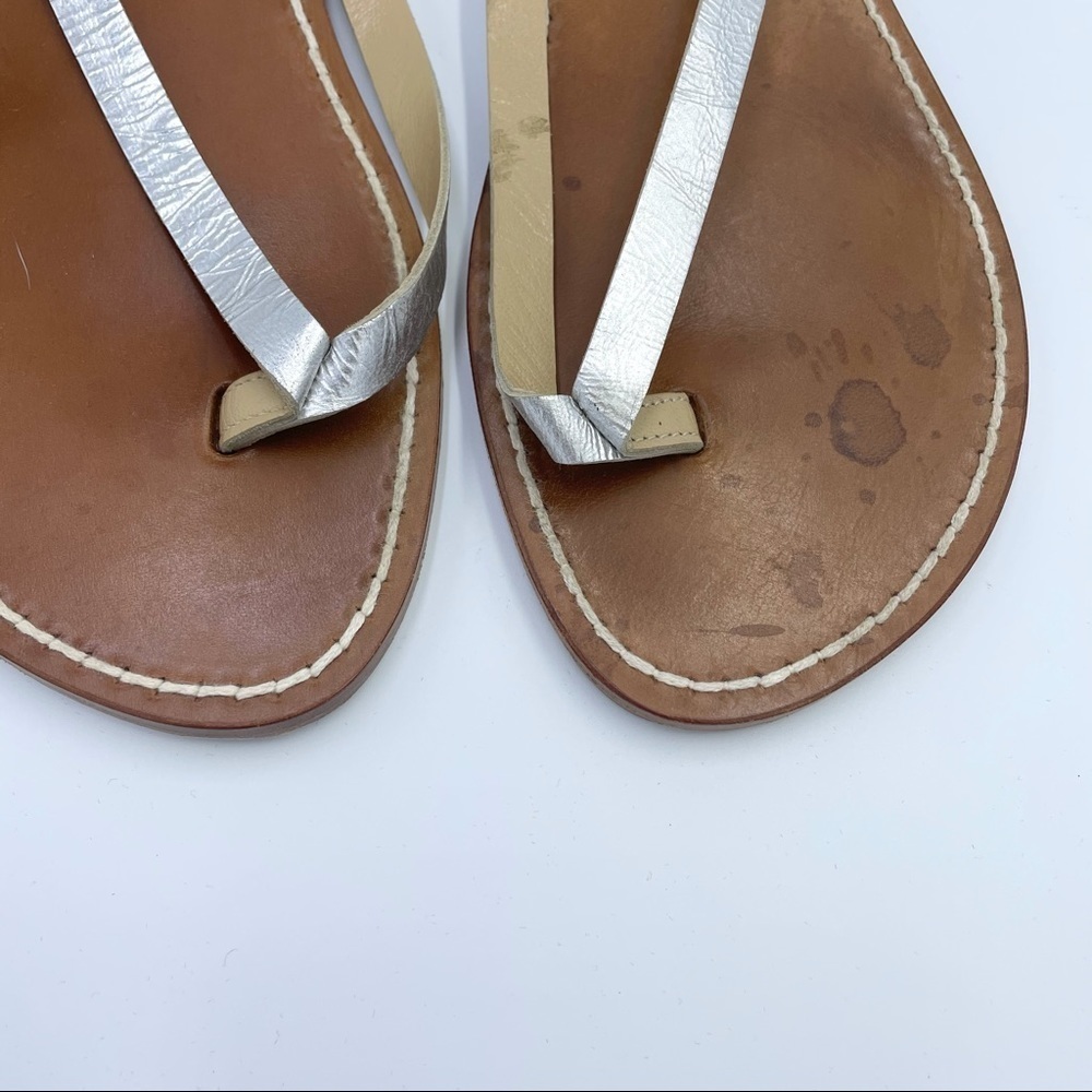 Club Monaco Leather Sandals Sz 7 - Picture 3 of 9